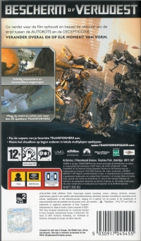 Transformers: The Game [NL] Box Art