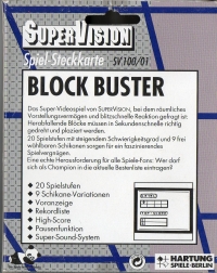 Block Buster [DE] Box Art