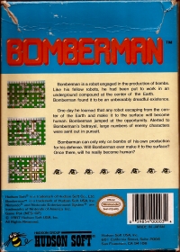 Bomberman Box Art
