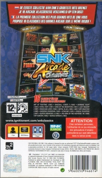 SNK Arcade Classics Vol. 1 [NL][FR] Box Art