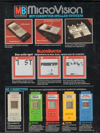Milton Bradley MicroVision - Block Buster [NL] Box Art