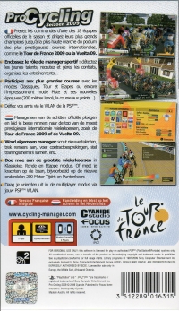 Pro Cycling: Seizoen 2009 Box Art