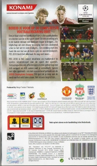Pro Evolution Soccer 2010 [NL] Box Art