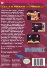 Dynowarz: The Destruction of Spondylus Box Art