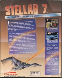 Stellar 7 (Tandy) Box Art