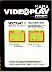 Völkerball - Videocart 14 Box Art