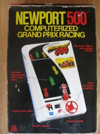 Newport 500 Computerized Grand Prix Racing Box Art