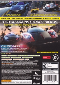 Need for Speed: Hot Pursuit - Platinum Hits Box Art