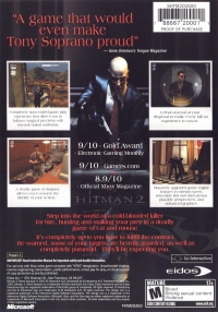 Hitman 2: Silent Assassin - Platinum Hits Box Art