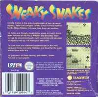 Sneaky Snakes Box Art