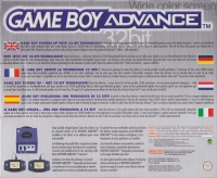 Nintendo Game Boy Advance - Glacier [EU] Box Art