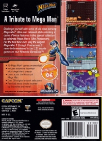 Mega Man Anniversary Collection - Player's Choice Box Art