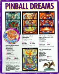 Pinball Dreams Box Art