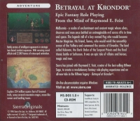 Betrayal at Krondor Box Art