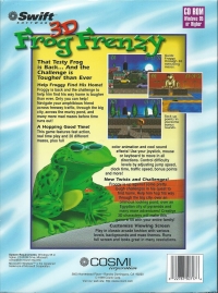3D Frog Frenzy: The Challenge Continues Box Art
