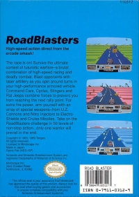 RoadBlasters Box Art