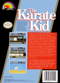Karate Kid, The Box Art
