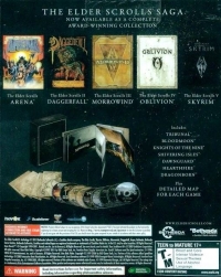 Elder Scrolls Anthology, The Box Art