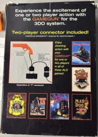 American Laser Games Gamegun (One or Two Player) Box Art