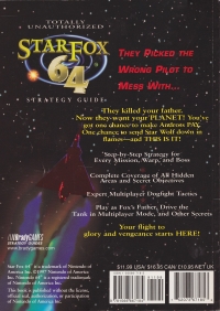 Star Fox 64 - Totally Unauthorized Strategy Guide Box Art