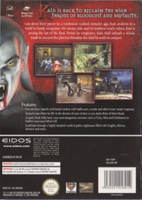 Blood Omen 2: The Legacy of Kain Series Box Art
