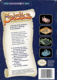 Solstice: The Quest for the Staff of Demnos Box Art