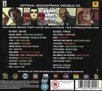 Grand Theft Auto San Andreas Official Soundtrack Box Art