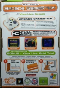 Mad Catz Arcade GameStick Box Art