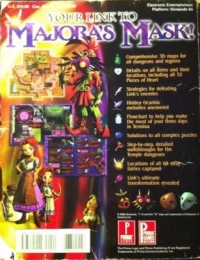 Legend of Zelda, The: Majora's Mask - Prima's Official Strategy Guide Box Art