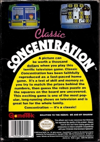 Classic Concentration Box Art