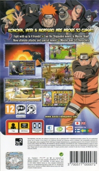 Naruto Shippuden: Ultimate Ninja Heroes 3 Box Art