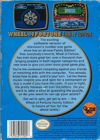 Wheel of Fortune: Family Edition Box Art