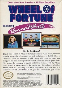 Wheel of Fortune: Featuring Vanna White Box Art