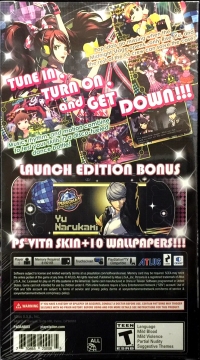 Persona 4: Dancing All Night - Launch Edition Box Art