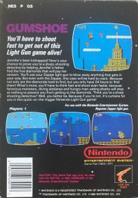 Gumshoe (NES Version) Box Art