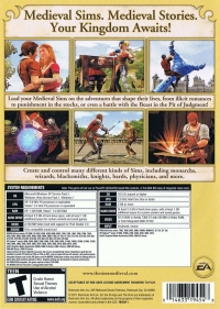 Sims, The: Medieval Box Art