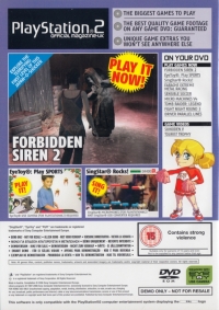 PlayStation 2 Official Magazine-UK Demo Disc 74 Box Art