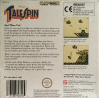Disney's TaleSpin Box Art