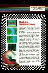 Rally Speedway Box Art
