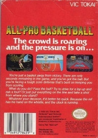 All-Pro Basketball Box Art