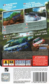 Sega Rally [FR][NL] Box Art