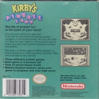 Kirby's Pinball Land - Players Choice Box Art