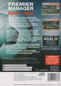 Premier Manager 2005-2006 Box Art