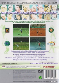 Smash Court Tennis Pro Tournament 2 - Platinum Box Art
