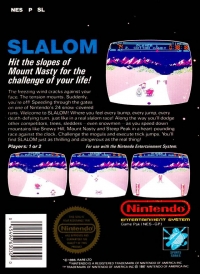 Slalom (5 screw cartridge) Box Art