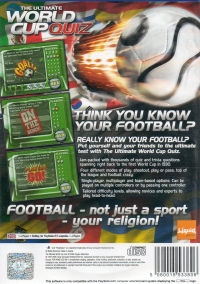 Ultimate World Cup Quiz, The Box Art