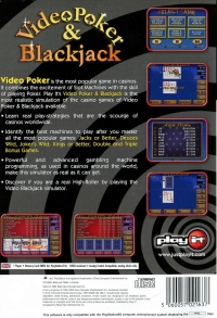 Video Poker & Blackjack Box Art