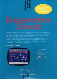 Katastrophen-Einsatz Box Art