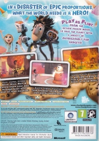 Cloudy With a Chance of Meatballs Box Art