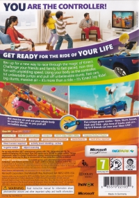 Kinect Joy Ride Box Art